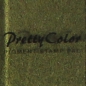 Preview: Pretty Color Pigment Stempelkissen „oliv“ in Kunsstoffbox 3,3 x 3,3 cm
