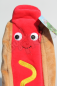 Preview: kidrobot Yummy World „HotDog“ Franky: Plüsch Schulmäppchen Größe: 22cm