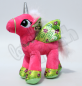 Preview: Dinotoys  „Unicorn“ pink: Pegasus Plüsch Einhorn, Größe: 28 cm