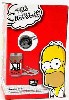 United Labels USB Lautsprecher - Die Simpsons im „Duff“ Bierdosen-Look: Größe: 11,5 cm