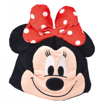 Disney 3D Kindermütze „Minnie Mouse“: Mütze für Kinder, Größe: 23x6x23cm