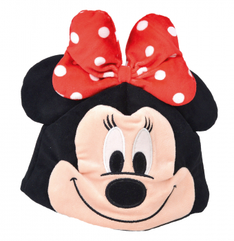 Disney 3D Kindermütze „Minnie Mouse“: Mütze für Kinder, Größe: 23x6x23cm