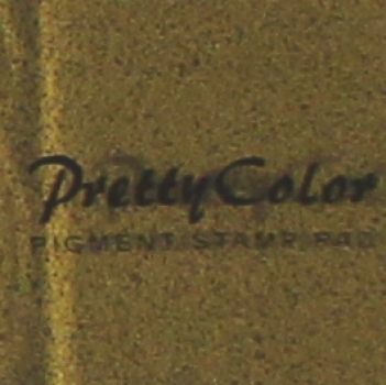 Pretty Color Pigment Stempelkissen „hellocker“ in Kunsstoffbox 3,3 x 3,3 cm
