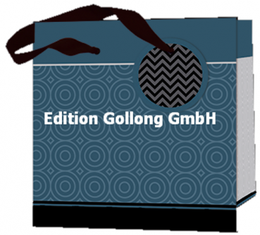 Edition Gollong „Muster“: Geschenktüte L/B/H 15x8x15cm