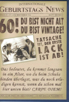 Kathrin Stockebrand „60. Geburtstag“: Doppelkarte 12x17,2cm