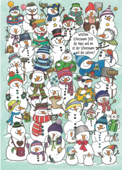 Charis Bartsch Nr. PK 6367 "Welchem Schneemann...?" Postkarte Größe: 10,5x15 cm