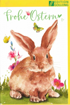 Carola Pabst „Frohe Ostern“: Doppelkarte 12x17,2cm