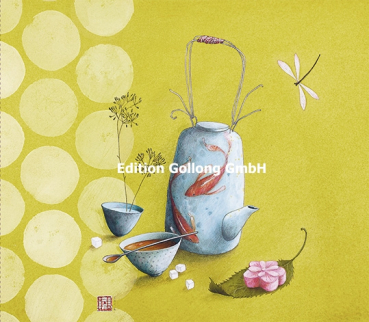 Gaëlle Boissonard "Teekanne" Doppelkarte, Größe: 16x14 cm