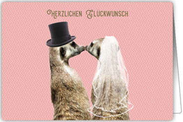 „Herzlichen Glückwunsch“: Doppelkarte 12x17,2cm