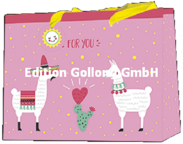 „Katrin Lorenz“: Geschenktüte FOR YOU L/B/H 25x11x19cm