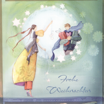 Kristiana Heinemann "Frohe Weihnachten" Größe: 14x14 cm