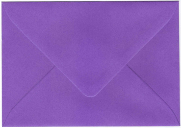 Briefhülle „lila“: Briefumschlag C6, Kuvert: 11,4x16,2cm