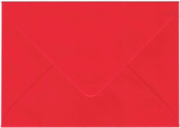 Briefhülle „tomate“: Briefumschlag C6, Kuvert: 11,4x16,2cm
