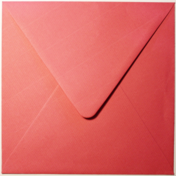 Edition Gollong Briefhülle „fuchsie“: Briefumschlag, Kuvert quadratisch: 14,5x14,5cm