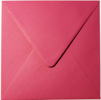 Edition Gollong Briefhülle „amarena“: Briefumschlag, Kuvert quadratisch: 14,5x14,5cm