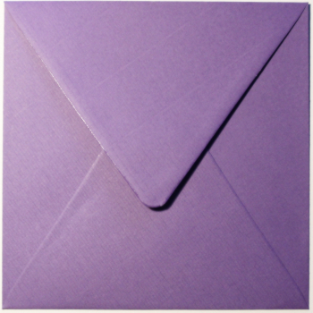 Edition Gollong Briefhülle „lila“: Briefumschlag, Kuvert quadratisch: 14,5x14,5cm