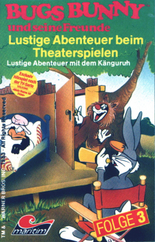 "Bugs Bunny und seine Freunde"  Folge 3, MC-Hörspiel von 1991 - GEBRAUCHT