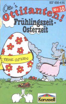 Otto's "Ottifanten" Frühlingszeit - Osterzeit Folge 10, MC-Hörspiel von 1989 - GEBRAUCHT