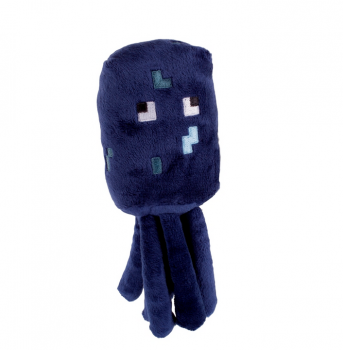 jazwares „Minecraft Squid“: Plüschtier Tintenfisch, Größe 18cm