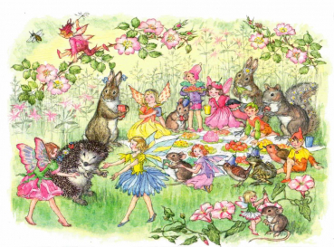 Molly Brett "The Runaway fairy" Postkarte, Größe: 10,5x15 cm