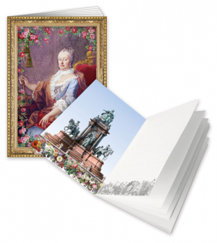 Notizheft "Maria Theresia" Edition Tausendschön A6 Größe 10,5x14,8cm