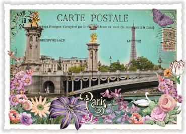 Edition Tausendschön "Paris, Pont Alexandre III", PK171 Größe: 10,5x15 cm