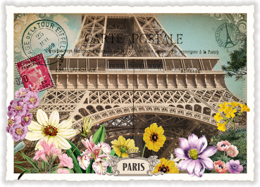 Edition Tausendschön "Paris, Tour Eiffel 1", PK172 Größe: 10,5x15 cm