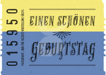 Ulrike Wolters: Wertmarke "Einen schönen Geburtstag" Postkarte PK 5950