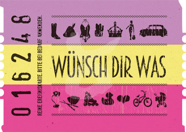 Ulrike Wolters: Wertmarke "Wünsch Dir was" Postkarte PK 6248