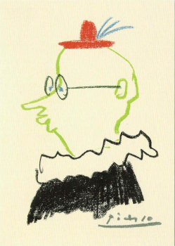 Pablo Picasso "Jaime" Postkarte, Größe: 10,5x15cm