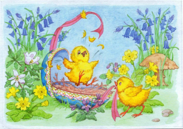Patricia Burgess - Easter Chicks