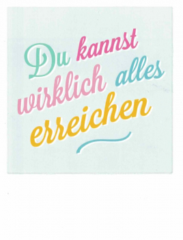 PolaCARD "Alles erreichen" Postkarte, Größe: 14,0x10,8 cm