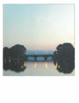 PolaCARD "HH Alsterbrücke" Postkarte, Größe: 14,0x10,8 cm