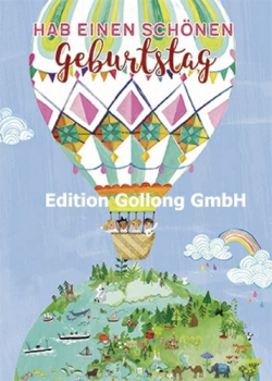 Mila Marquis „Hab einen schönen Geburtstag" Postkarte, Größe: 10,5x14,8cm