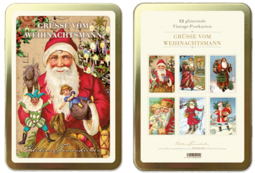Edition Tausendschön Box "Grüsse vom Weihnachtsmann",  TS001-006, Sonderedition