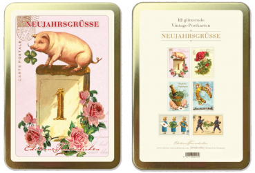 Edition Tausendschön Box "Neujahrsgrüsse",  TS031-036, Sonderedition