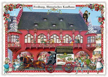 Edition Tausendschön "Freiburg, Historisches Kaufhaus",  PK242 Größe: 10,5x15 cm