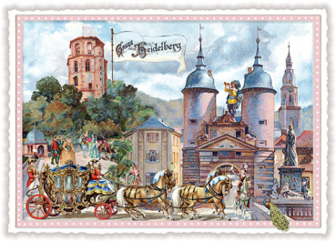 Tausendschön Heidelberg Postkarte