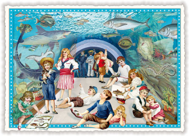 Tausendschön Aquarium Postkarte