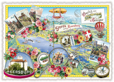 Edition Tausendschön "Meersburg" PK231 Größe: 10,5x15 cm