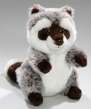 Loyal Plush „Waschbär“ Baby: Plüschtier für Kinder ab drei Jahren, Größe: 17cm