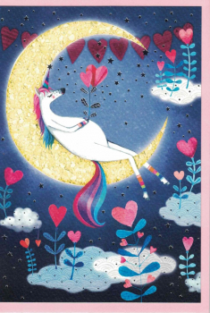 Edition Gollong „Mila Marquis“: Einhorn im Mond