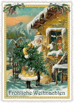 Edition Tausendschön "Fröhliche Weihnachten" PK744 Größe: 10,5x15 cm