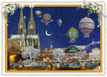 Edition Tausendschön "Weihnachten - Köln 01" PK884 Größe: 10,5x15 cm