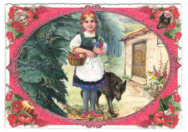 Edition Tausendschön "Rotkäppchen" PK975 Postkarte Größe: 10,5x15 cm