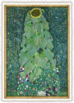 Edition Tausendschön "Gustav Klimt - Sonnenblume" PK961 Postkarte Größe: 10,5x15 cm