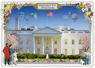 USA-Edition PK1012 Washington D.C. - The White House Edition Tausendschön