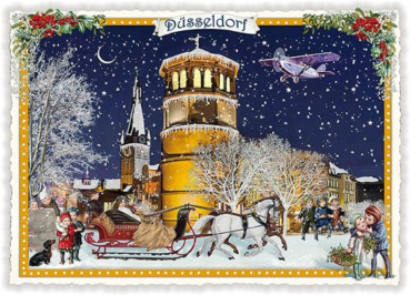 Edition Tausendschön "Weihnachten - Düsseldorf 01" PK879 Größe: 10,5x15 cm