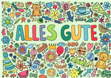 Charis Bartsch Nr. PV6897 "Alles Gute" Postkarte Größe: 10,5x15 cm