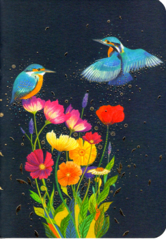 Notizheft „Eisvögel“ A6 Größe: 10,5x14,8cm